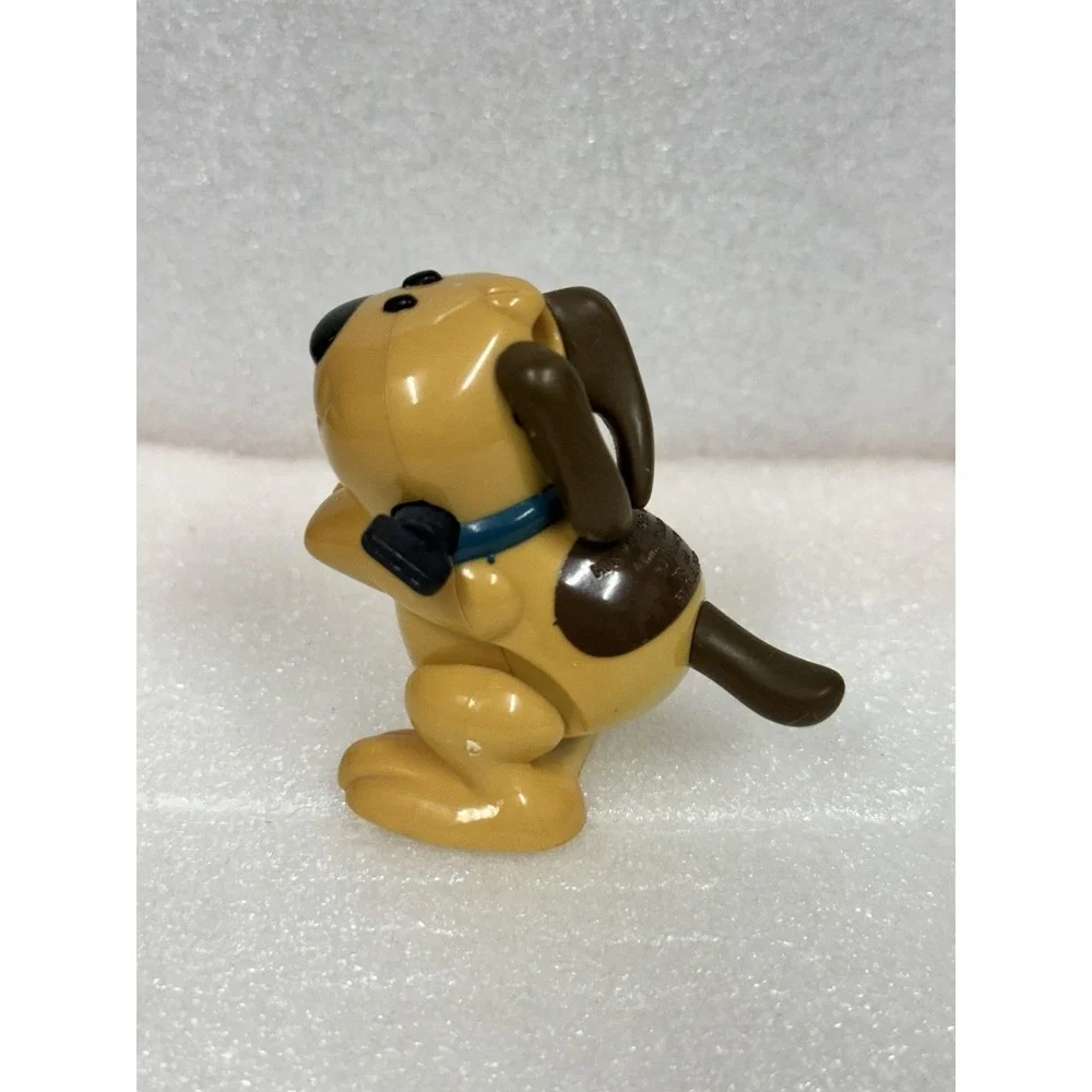 Vintage Flipping Dog Wind Up Toy, Working. Plastic Collectors Toy Interactive